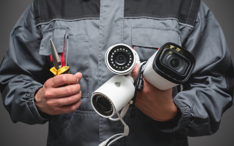Chuẩn bị đầy đủ dụng cụ lắp đặt camera