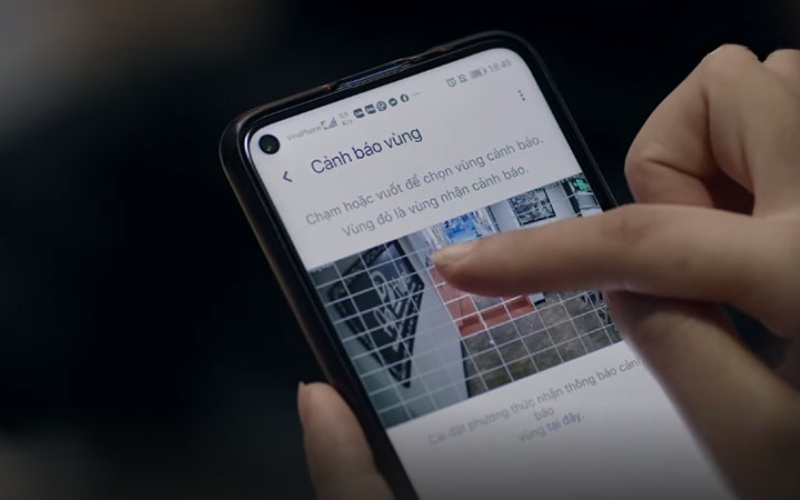 Công nghệ camera khoanh vùng cảnh báo