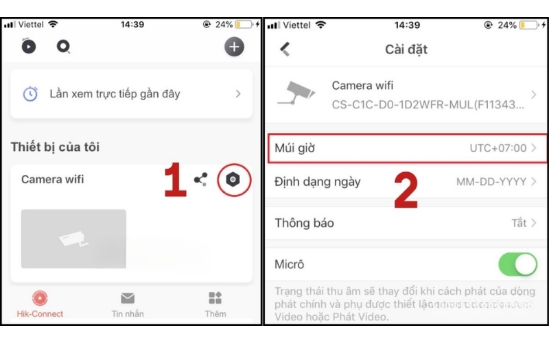Đồng bộ lại thời gian trên camera với thời gian hệ thống