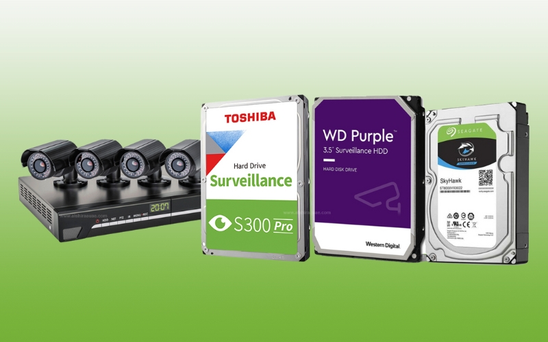 Những dòng ổ cứng tốt nhất cho đầu ghi camera hiện nay