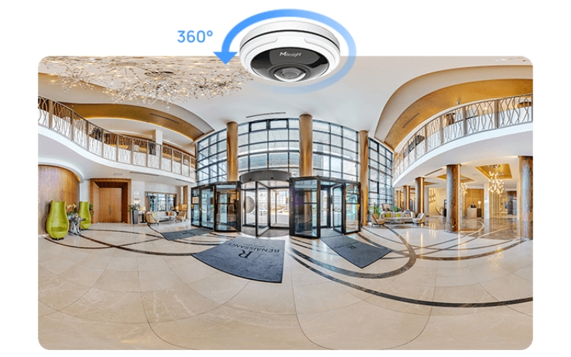 Ứng dụng của camera quan sát toàn cảnh Fisheye