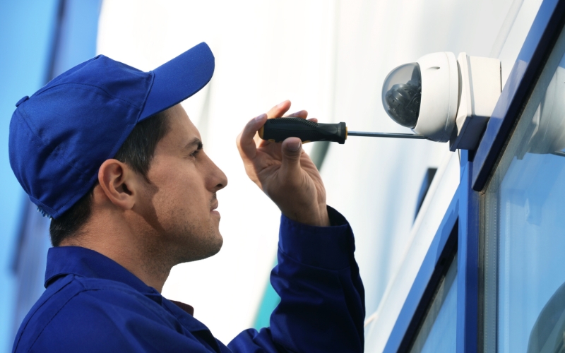 Vệ sinh và bảo trì camera ngoài trời định kỳ