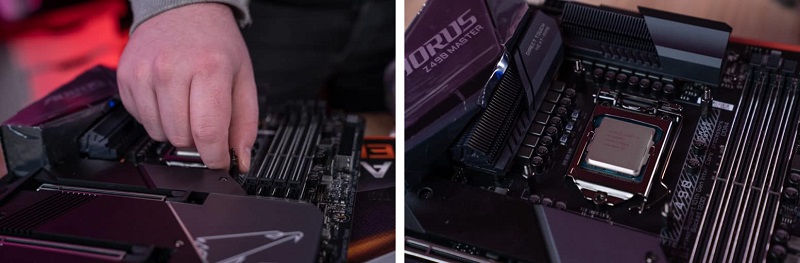 Cài đặt Backplate Intel