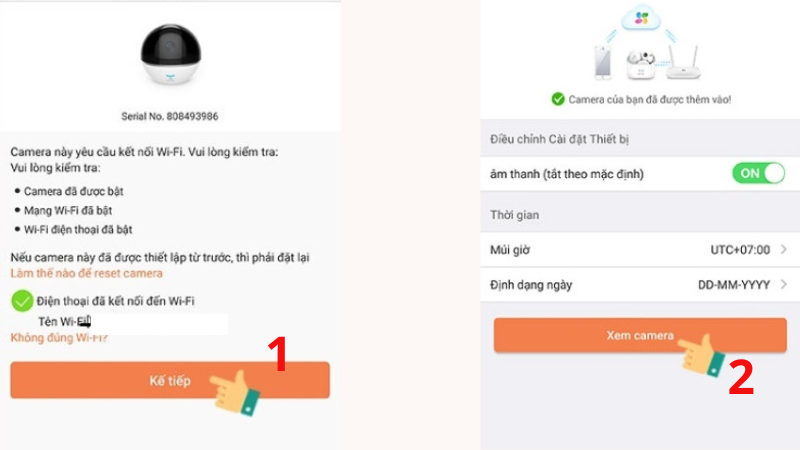 Hoàn tất và sử dụng