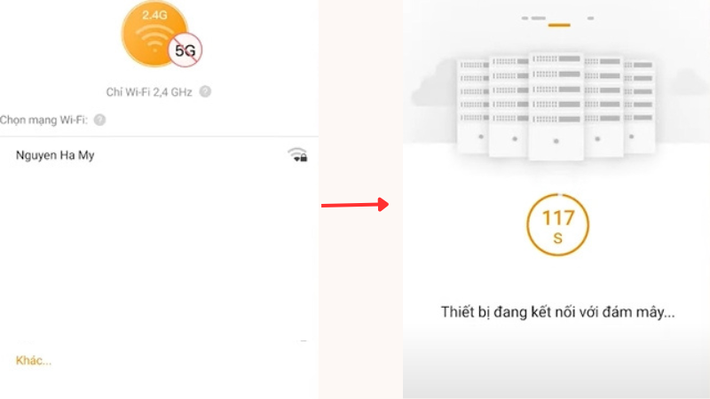Kết nối camera IMOU với mạng wifi