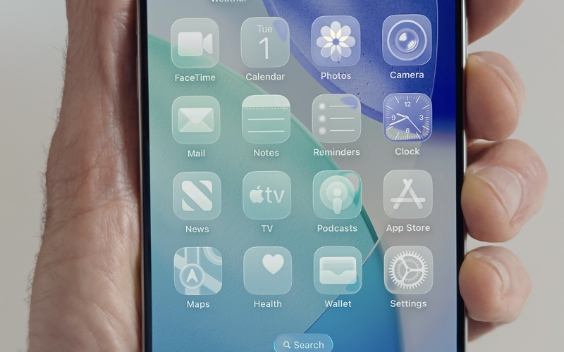 Tại sao Apple lựa chọn Liquid Glass trong thiết kế