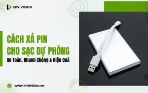 cách xả pin cho sạc dự phòng