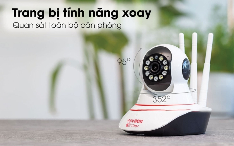 Chế độ xoay trên camera Yoosee là gì