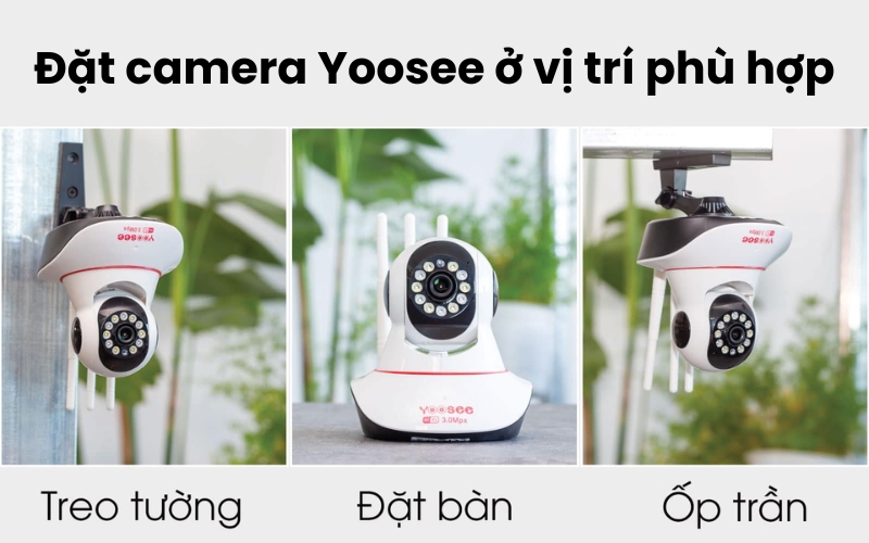 Lưu ý khi sử dụng camera Yoosee để hạn chế mờ hình ảnh