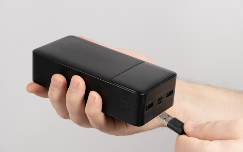 Sử dụng cổng USB-C tích hợp chức năng ngắt dòng riêng