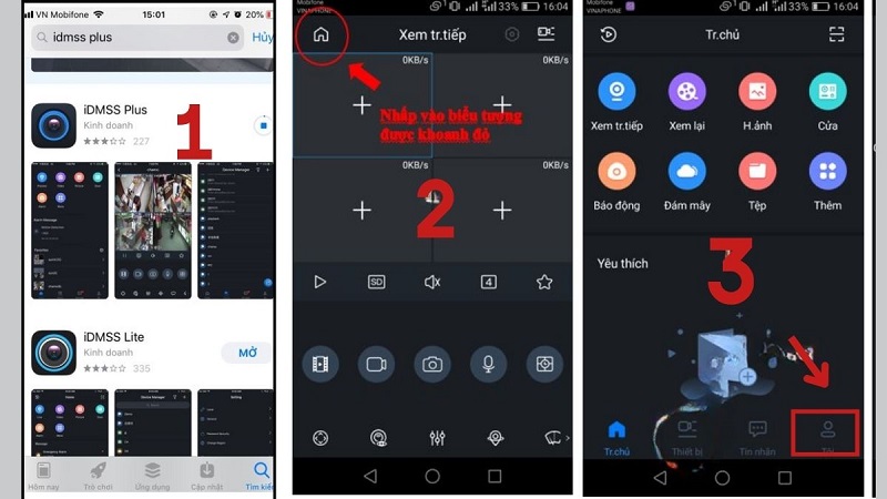 Đăng nhập tài khoản và mở mục Cài đặt