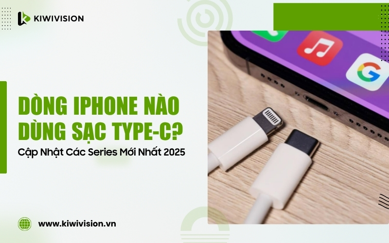 iPhone nào dùng sạc Type-C
