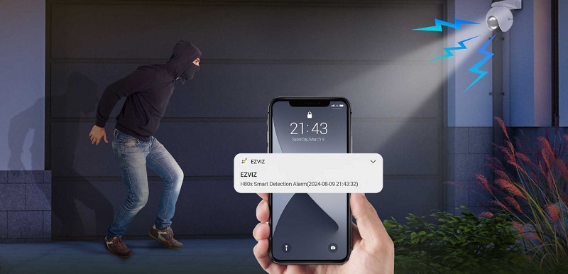 Lợi ích của chế độ báo động trên camera EZVIZ