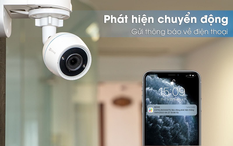 Lưu ý khi sử dụng chế độ báo động trên camera EZVIZ
