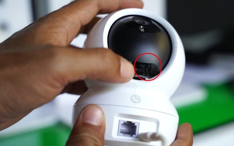Thử khởi động lại hoặc reset camera Ezviz về cài đặt gốc