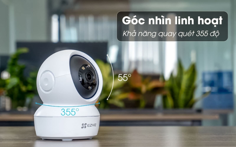 Tính năng xoay tự động trên camera EZVIZ là gì