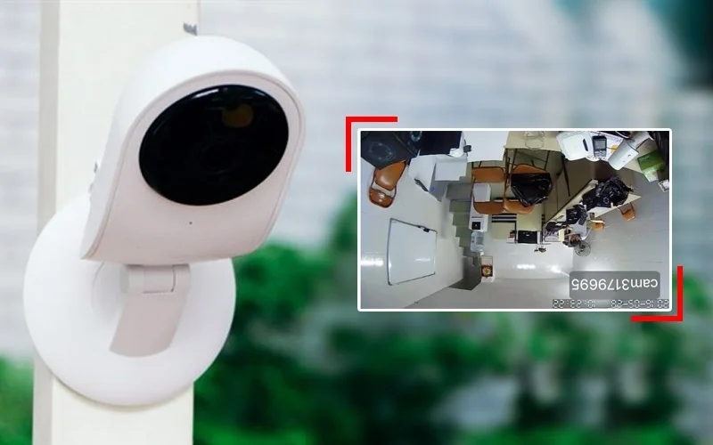 Camera Ezviz bị ngược hình