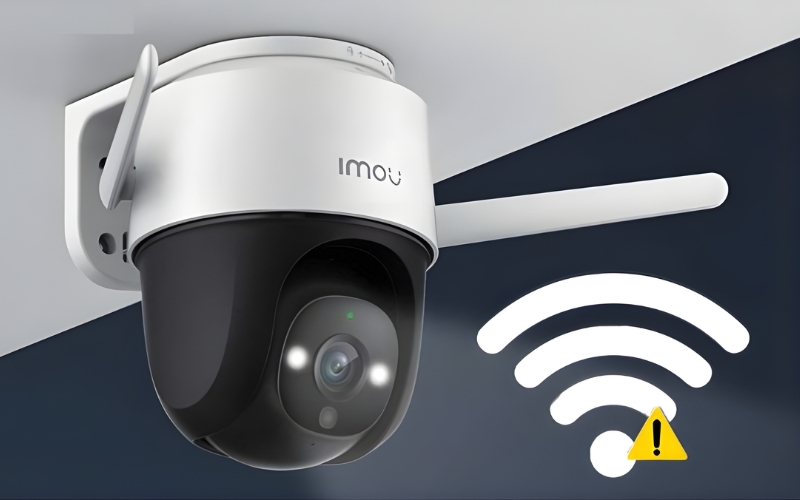 Các dấu hiệu nhận biết camera IMOU ở trạng thái ngoại tuyến