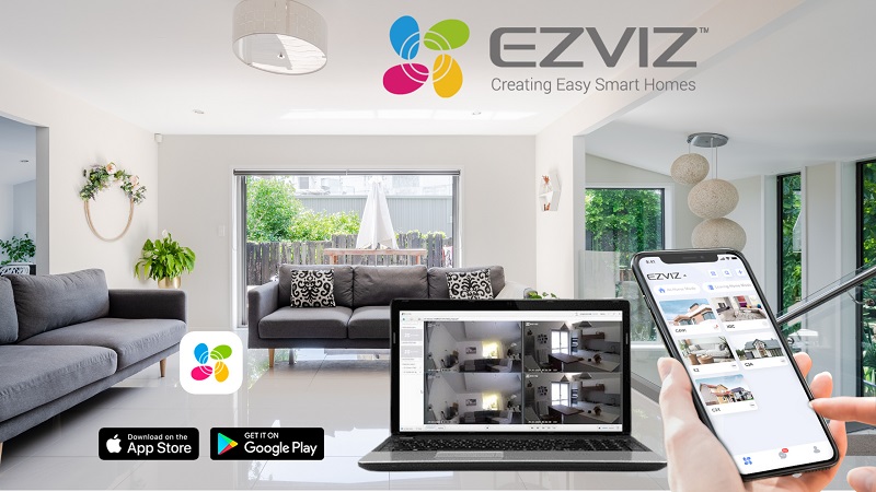 Nâng cấp ứng dụng Ezviz và firmware camera