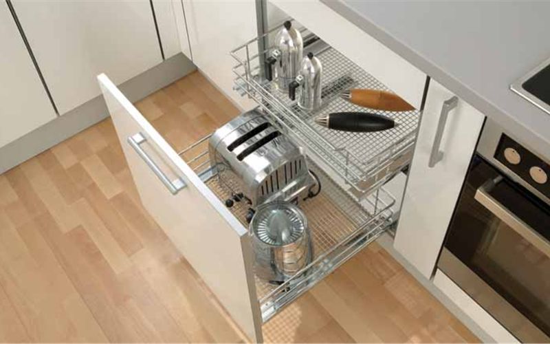 Nhược điểm phụ kiện tủ bếp Hafele