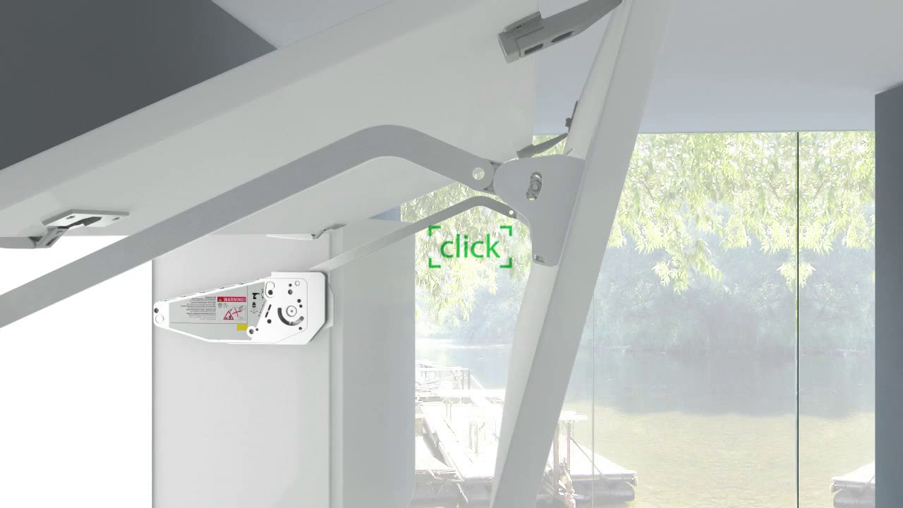 Hệ thống tay nâng Hafele