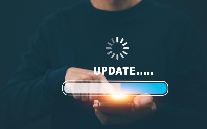 Cập nhật firmware hoặc phần mềm điều khiển camera