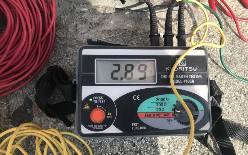 Chỉ số điện trở đất yêu cầu