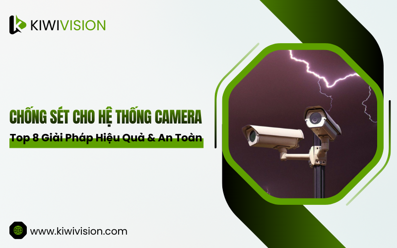 chống sét cho hệ thống camera