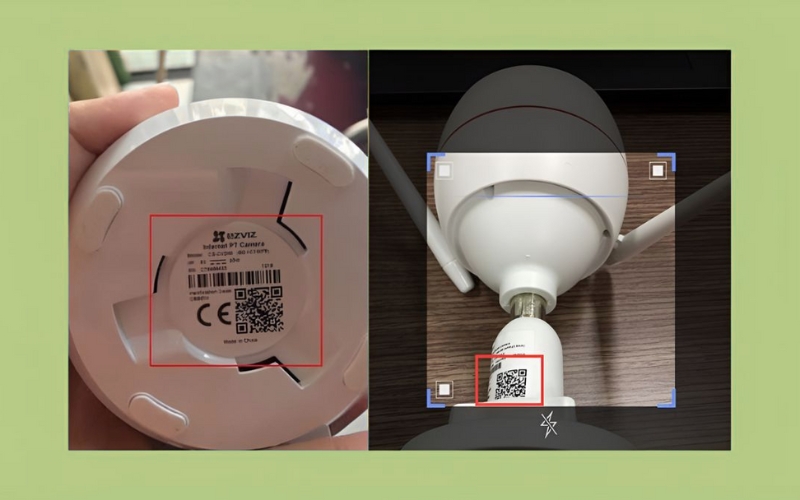 Có thể khôi phục mã QR camera Ezviz khi thiết bị ngoại tuyến không