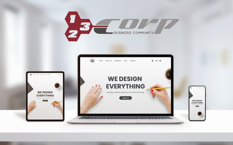 Công ty thiết kế website 123Corp