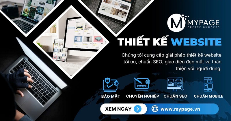 Công ty thiết kế website Mypage
