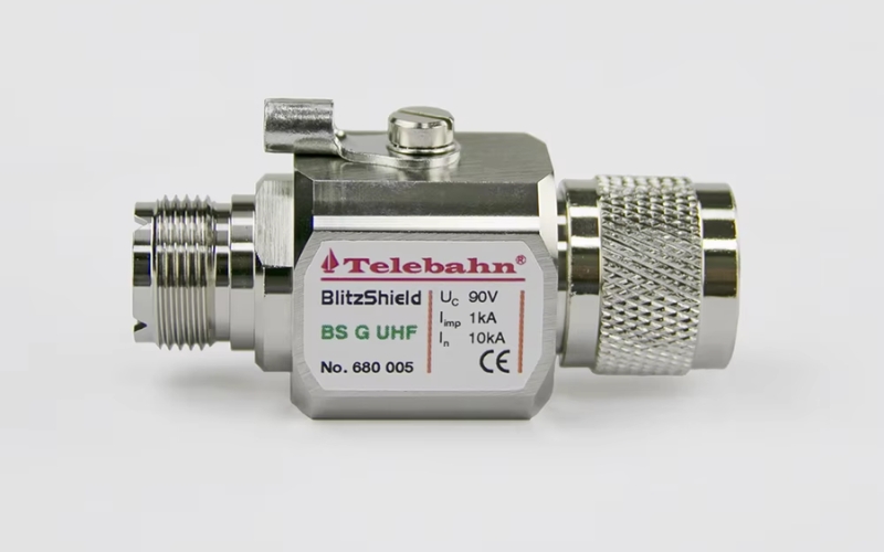 Lắp đặt chống sét cho cáp đồng trục (BNC)