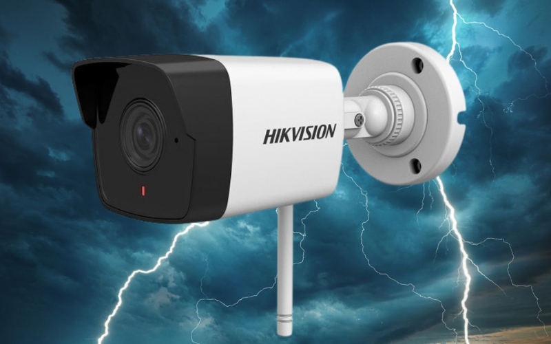 Nguyên nhân camera ngoài trời dễ bị sét đánh hoặc lan truyền sét