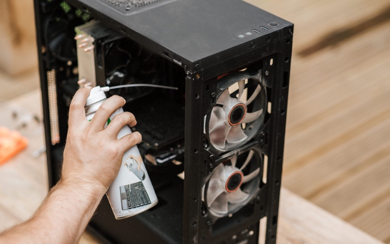 Vệ sinh quạt CPU sạch sẽ
