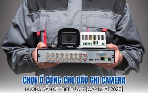 cách chọn ổ cứng cho đầu ghi camera