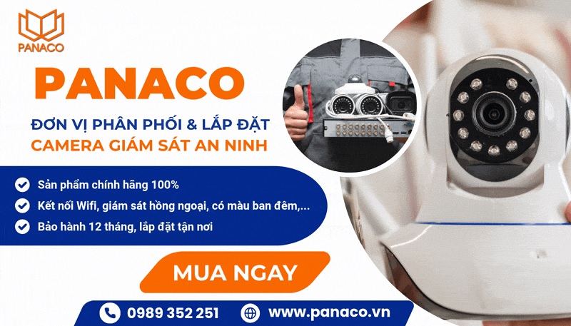 Đại lý phân phối và lắp đặt camera an ninh PANACO
