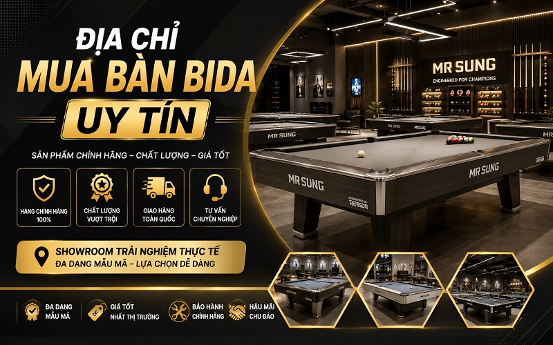 địa chỉ mua bàn bida uy tín