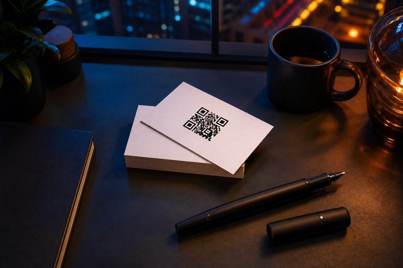 Danh thiếp mã QR giảm lỗi nhập liên hệ của khách Danh thiếp mã QR giảm lỗi nhập liên hệ của khách